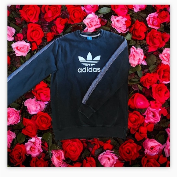 Unique -Rare-Vintage Thick Weave Adidas Sweatshirt -Washed Olive Green-Sz3XL-EUC - Picture 15 of 16